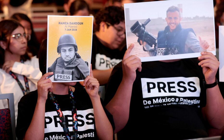 54 journalistes tués en 2024, selon RSF