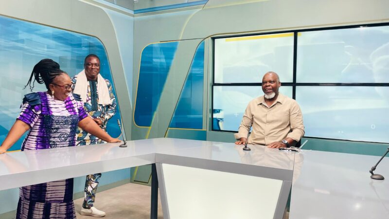 Tournée dans les médias : Edouard Loko en visite à Canal 3 Bénin