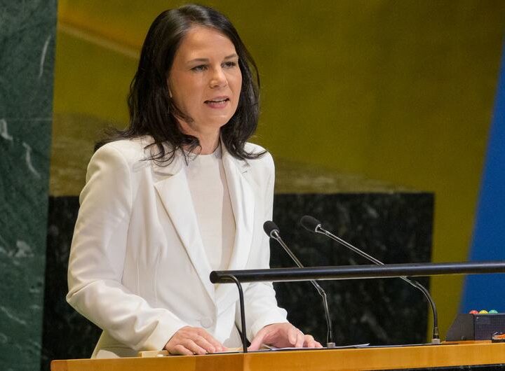 Annalena Baerbock élue présidente de l’Assemblée générale de l’ONU
