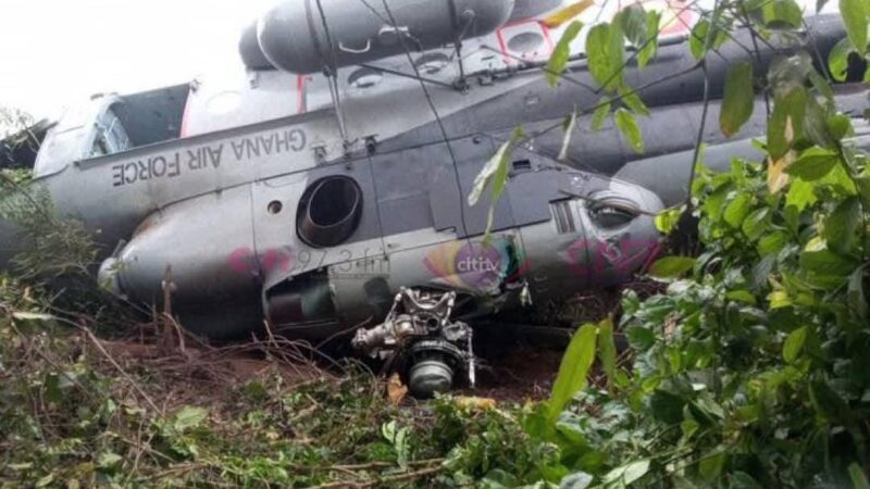 Accident d’hélicoptère : Le Ghana pleure ses ministres de la Défense et de l’Environnement