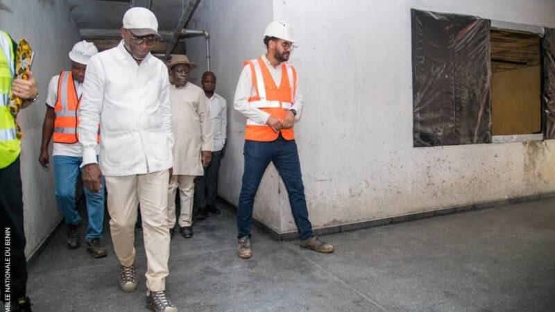Nouveau siège de l’Assemblée nationale : Le président Patrice Talon en visite de terrain