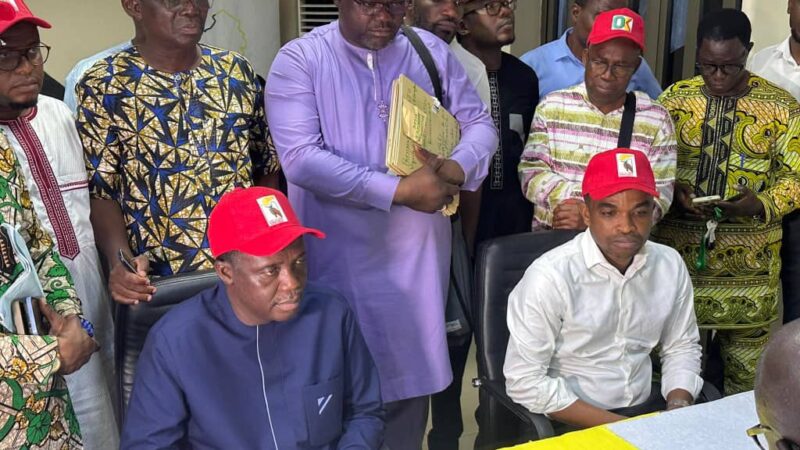 Candidature Les Démocrates : Le duo Agbodjo et Lodjou dépose son dossier à la Cena