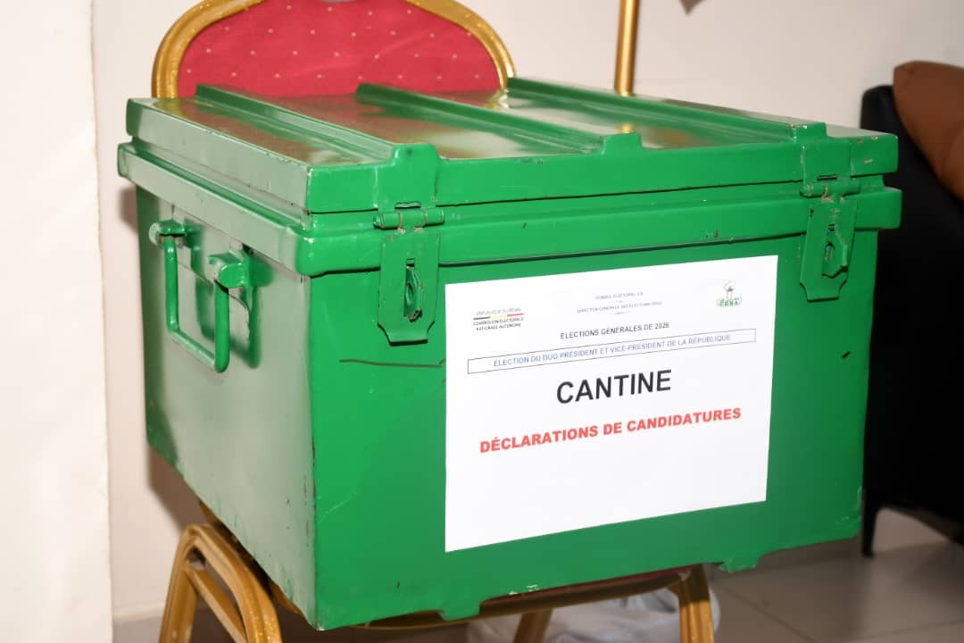 Présidentielle 2026 : Réception des dossiers de candidature à la Cena