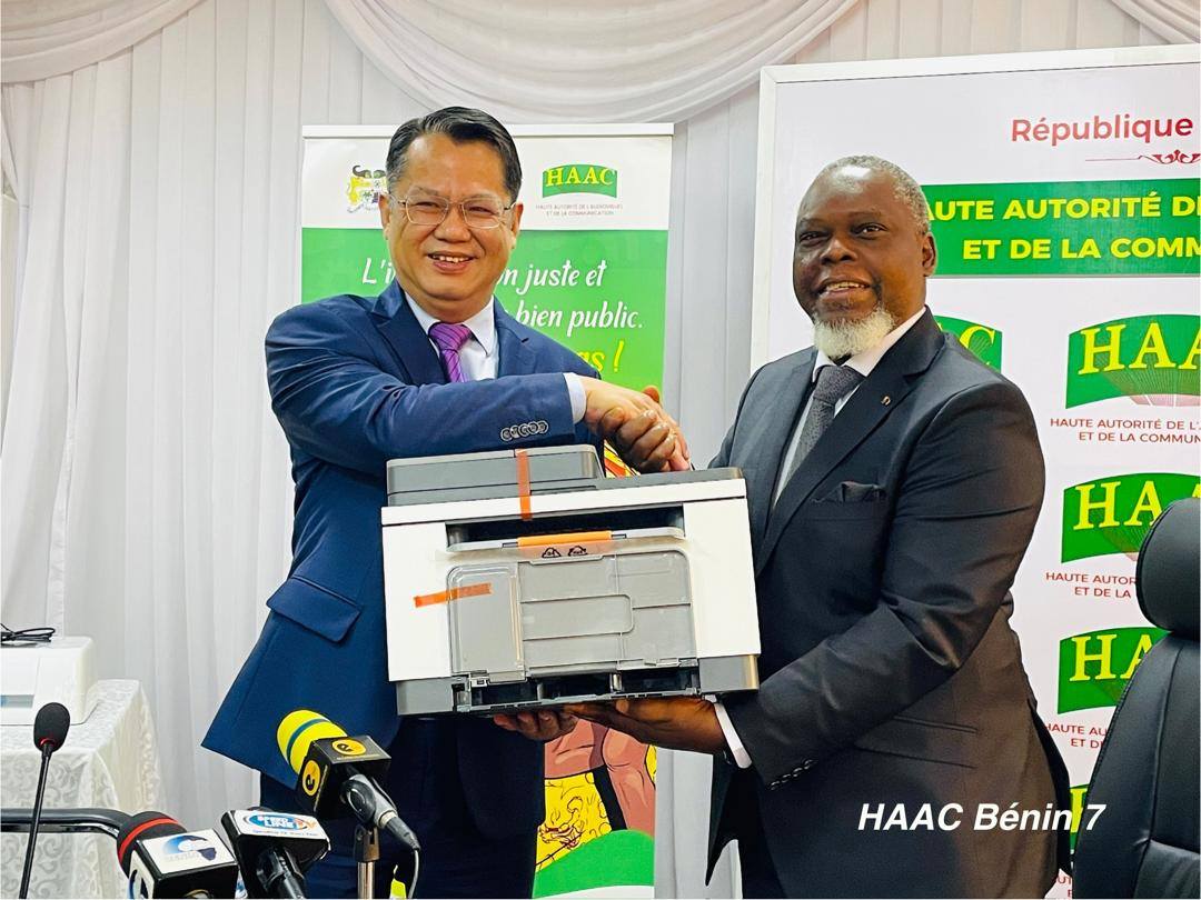 Coopération sino-béninoise / Régulation des médias : La Chine appuie la HAAC