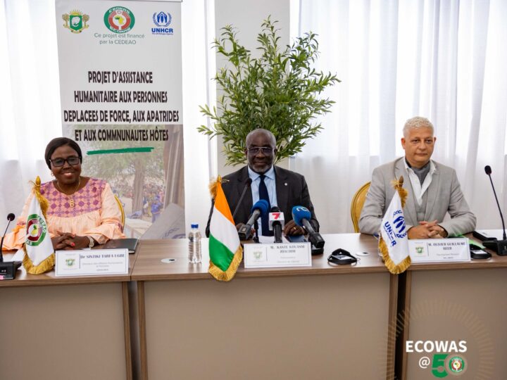 Personnes déplacées et apatrides: Une aide humanitaire de la Cedeao à la Côte d’Ivoire