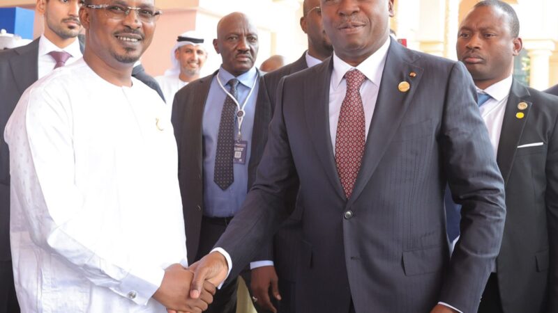 Faure Gnassingbé renforce les relations bilatérales avec Mahamat Idriss Déby Itno