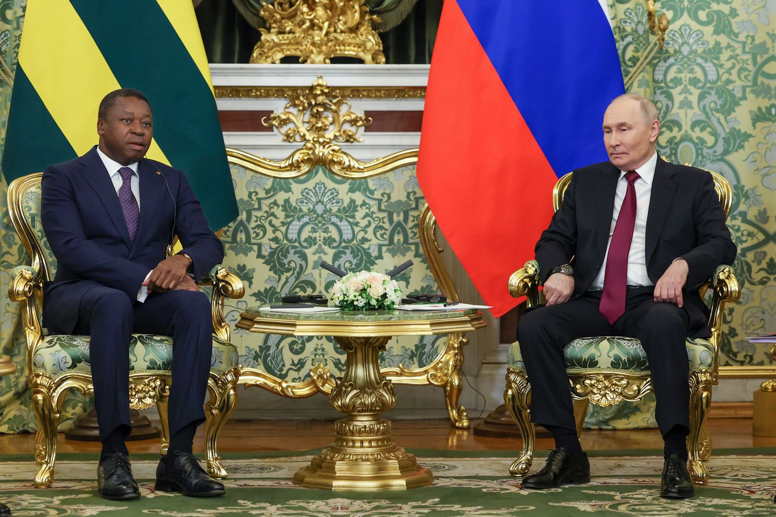 Rencontre Faure–Poutine : Cap sur une coopération renforcée entre le Togo et la Russie