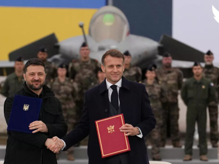 Guerre en Ukraine : Macron et Zelensky actent une coopération militaire “historique”