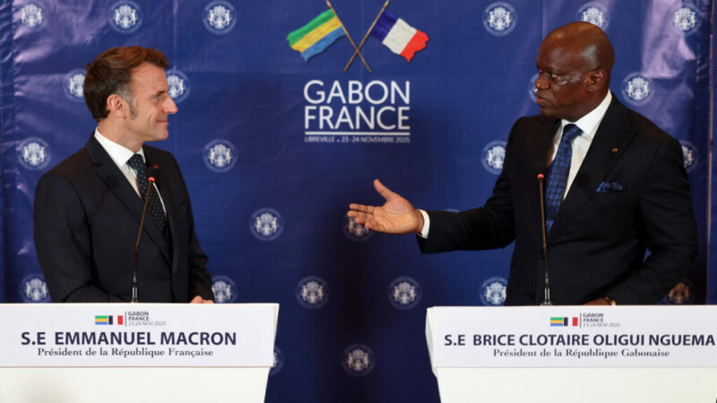 Rencontre avec Oligui Nguema : Macron salue un « partenariat fraternel » avec le Gabon