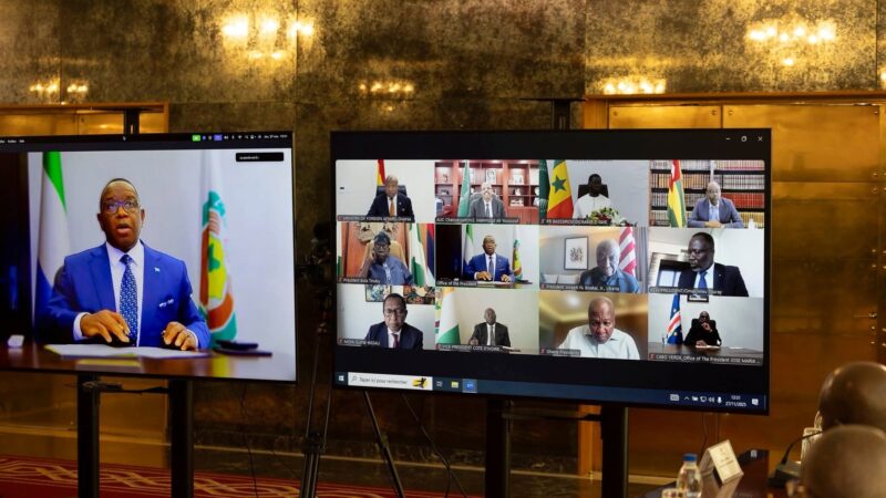 Cedeao : Condamnation ferme du coup d’État en Guinée-Bissau