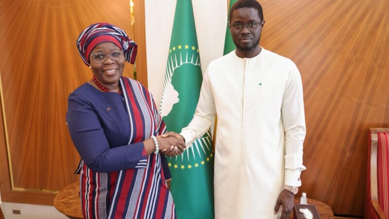Diplomatie honorifique dans l’espace francophone: Mariam Talata reçue par le président sénégalais
