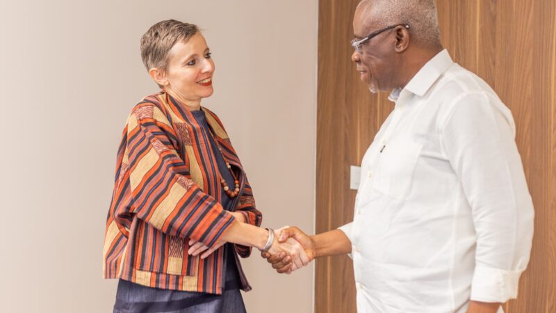 Coopération Suisse–Bénin : le Ministre Tonato reçoit Gabriella Spirli
