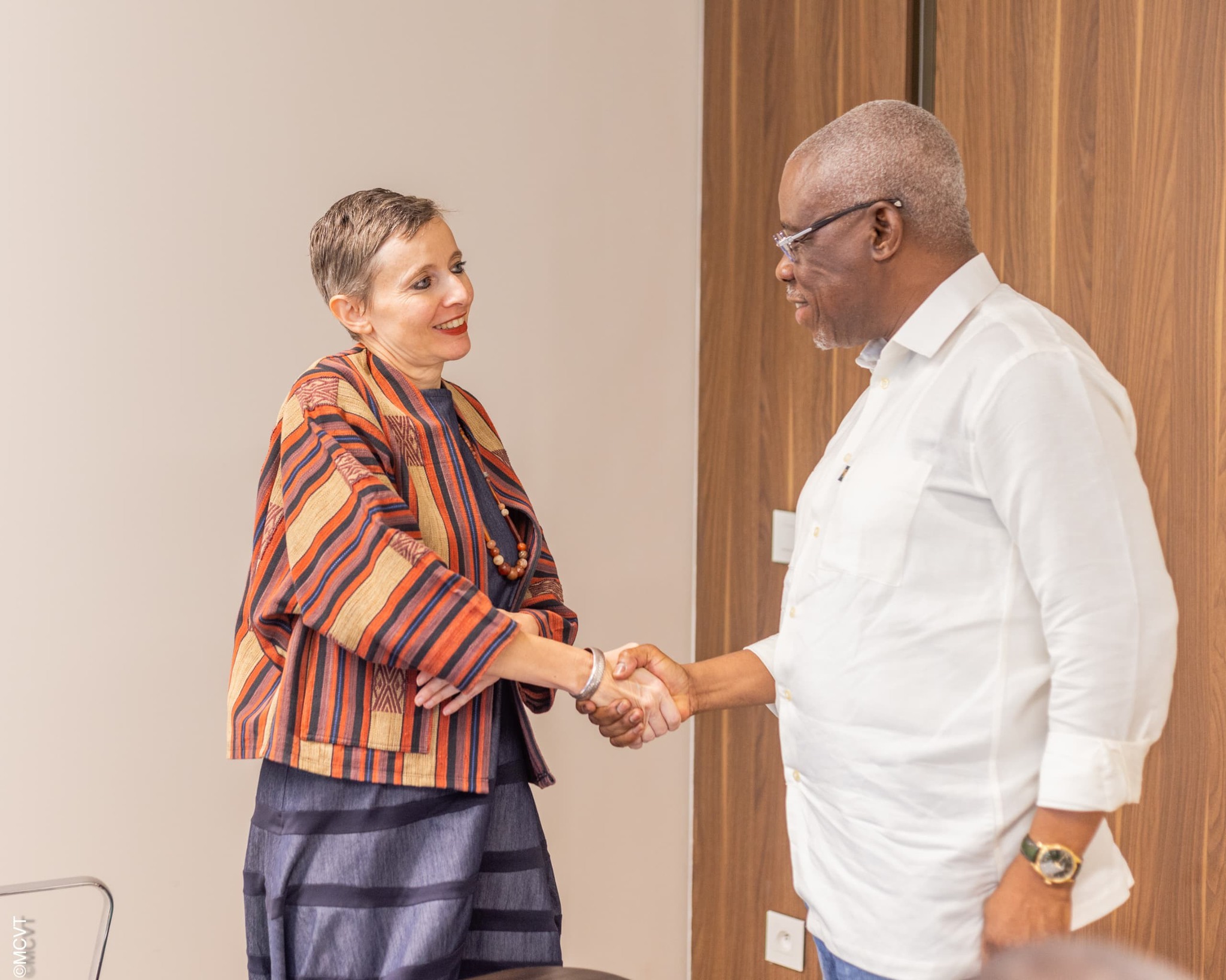 Coopération Suisse–Bénin : le Ministre Tonato reçoit Gabriella Spirli