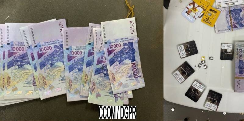 Réseau de faux-monnayeurs : Deux suspects interpellés, des millions de francs CFA saisis