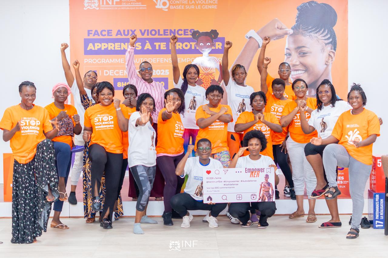 16 jours d’activisme : l’INF initie les femmes à l’autodéfense