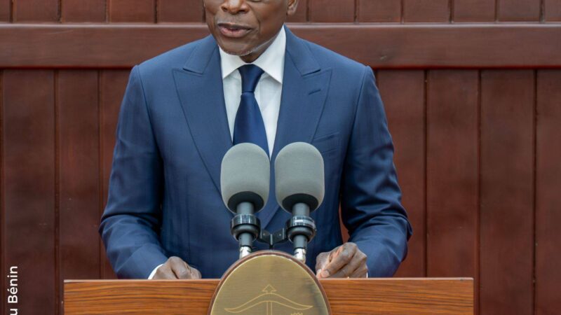 Discours sur l’état de la Nation : Patrice Talon rassure sur son départ et appelle à la confiance en l’avenir