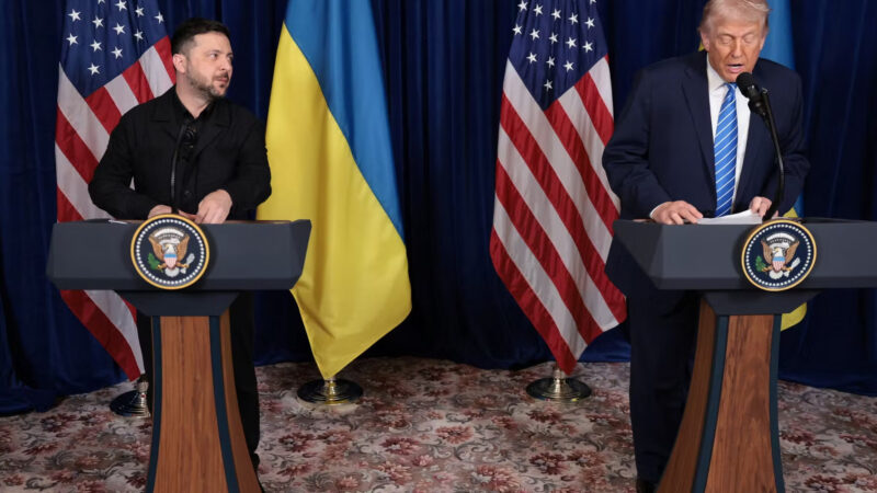 Guerre en Ukraine : Trump et Zelensky évoquent de « nombreux progrès » vers la fin du conflit