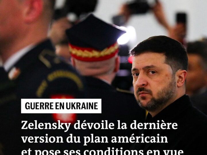 Guerre en Ukraine : Zelensky dévoile la dernière version du plan américain
