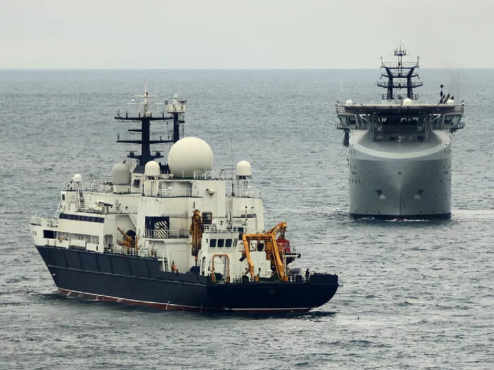 Tensions navales : le navire russe Yantar au centre d’une nouvelle controverses