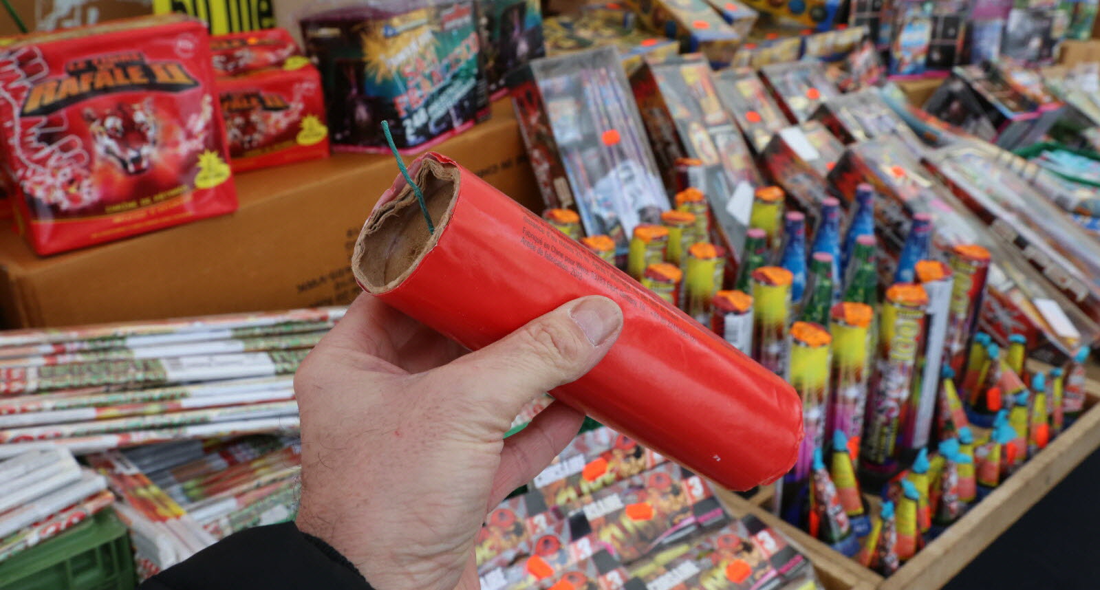 Fête de fin d’année : Saisie massive de pétards