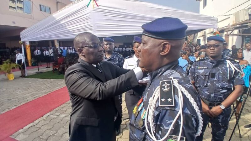 Police républicaine: Un commandement étoilé pour Kokou Brice Alowanou