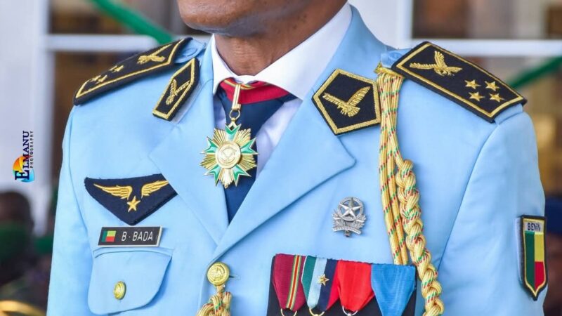 Bertin Bada devient le 1er Général d’armée Aérienne de l’histoire des forces armées béninoise