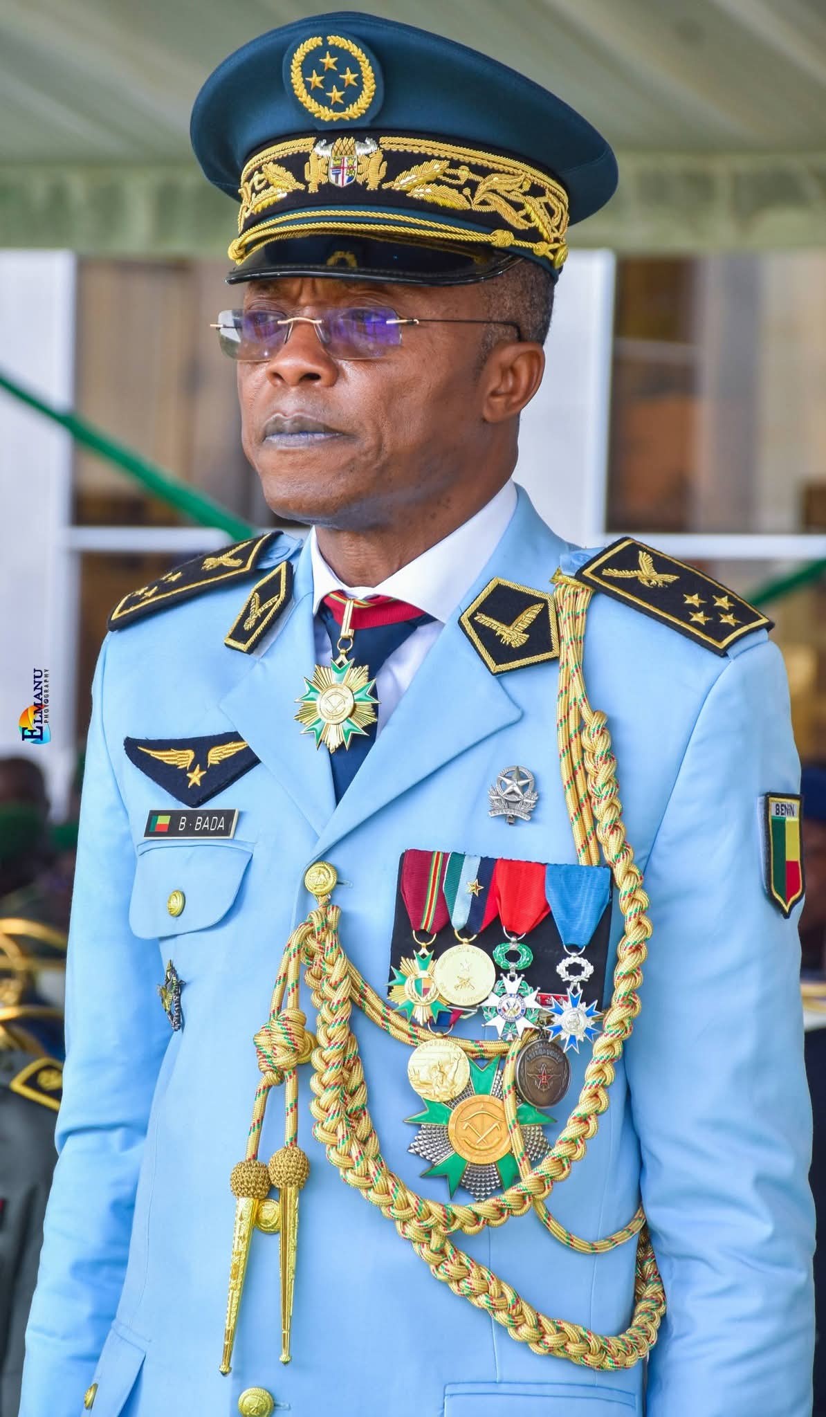 Bertin Bada devient le 1er Général d’armée Aérienne de l’histoire des forces armées béninoise