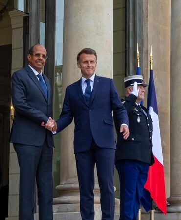 Coopération Afrique-Europe : Mahmoud Ali Youssouf reçu par Emmanuel Macron à Paris
