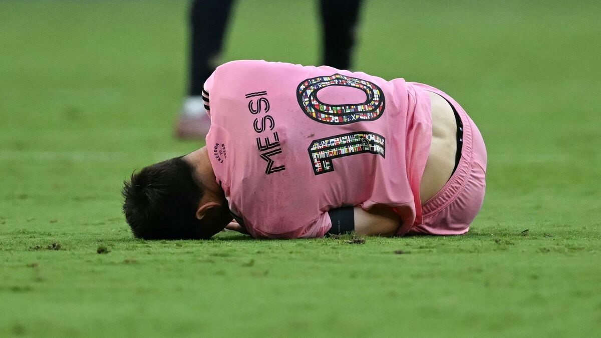 Football : Lionel Messi sort prématurément avec l’Inter Miami, inquiétude avant le Mondial