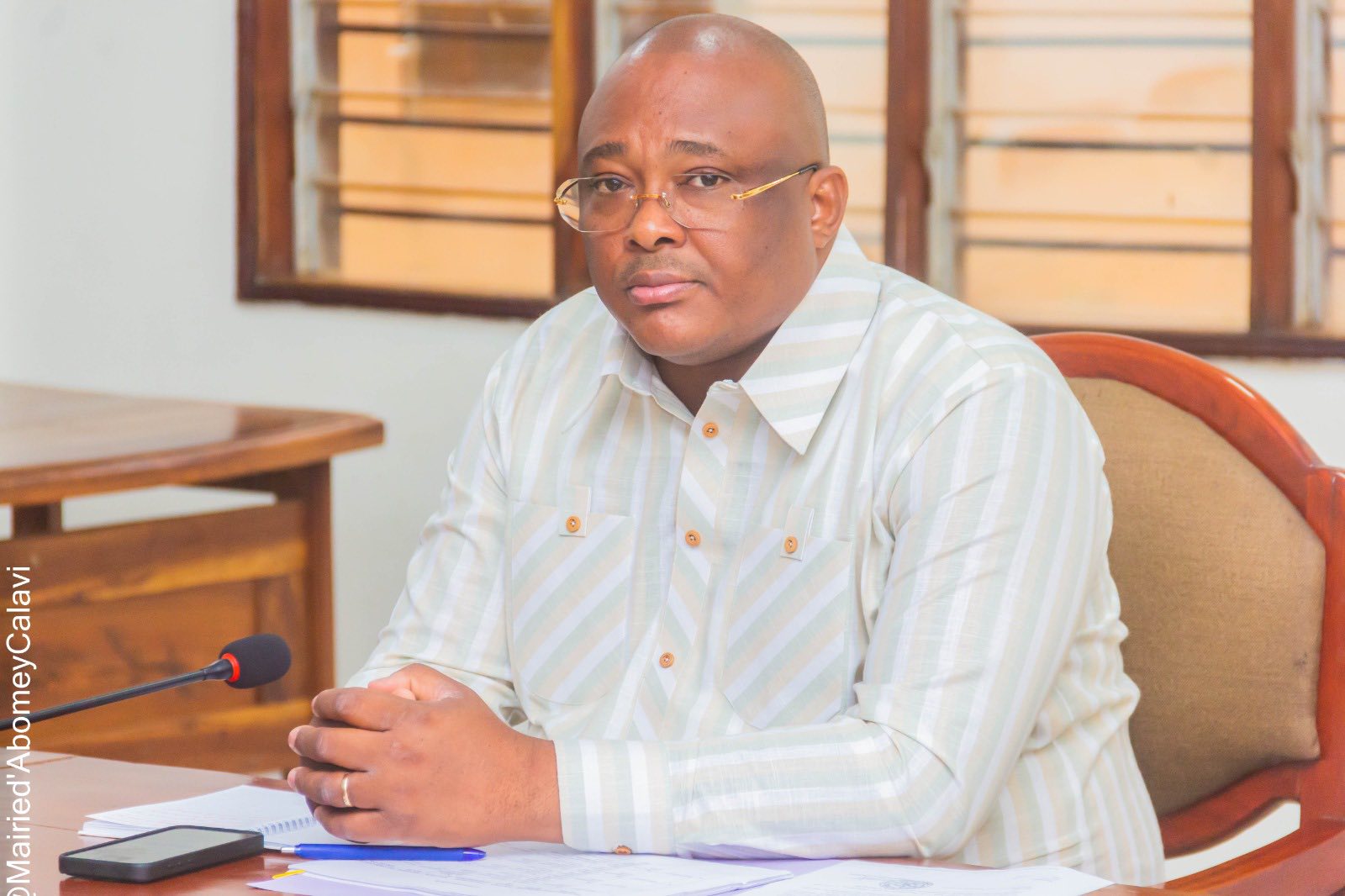 Lotissement à Abomey-Calavi: Une séance entre la mairie et les experts géomètres