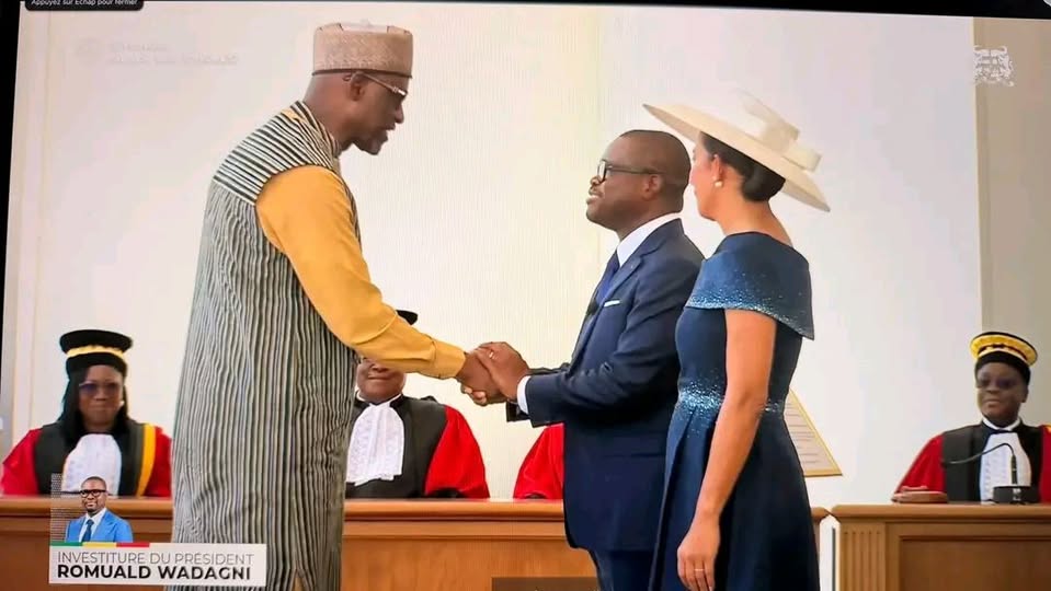 A Cotonou, la présence de l’AES marque l’investiture de Romuald Wadagni