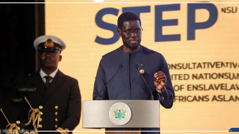 Mémoire et diplomatie: A Accra, Diomaye Faye plaide pour une justice réparatrice fondée sur la vérité