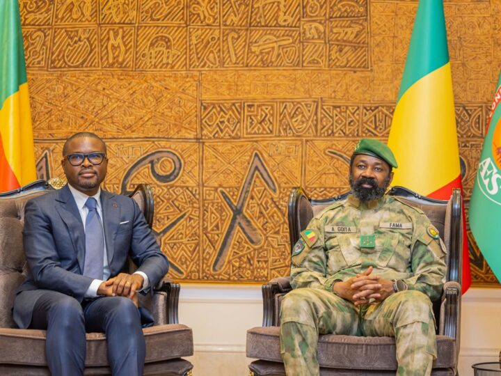 Romuald Wadagni reçu par Assimi Goïta à Bamako