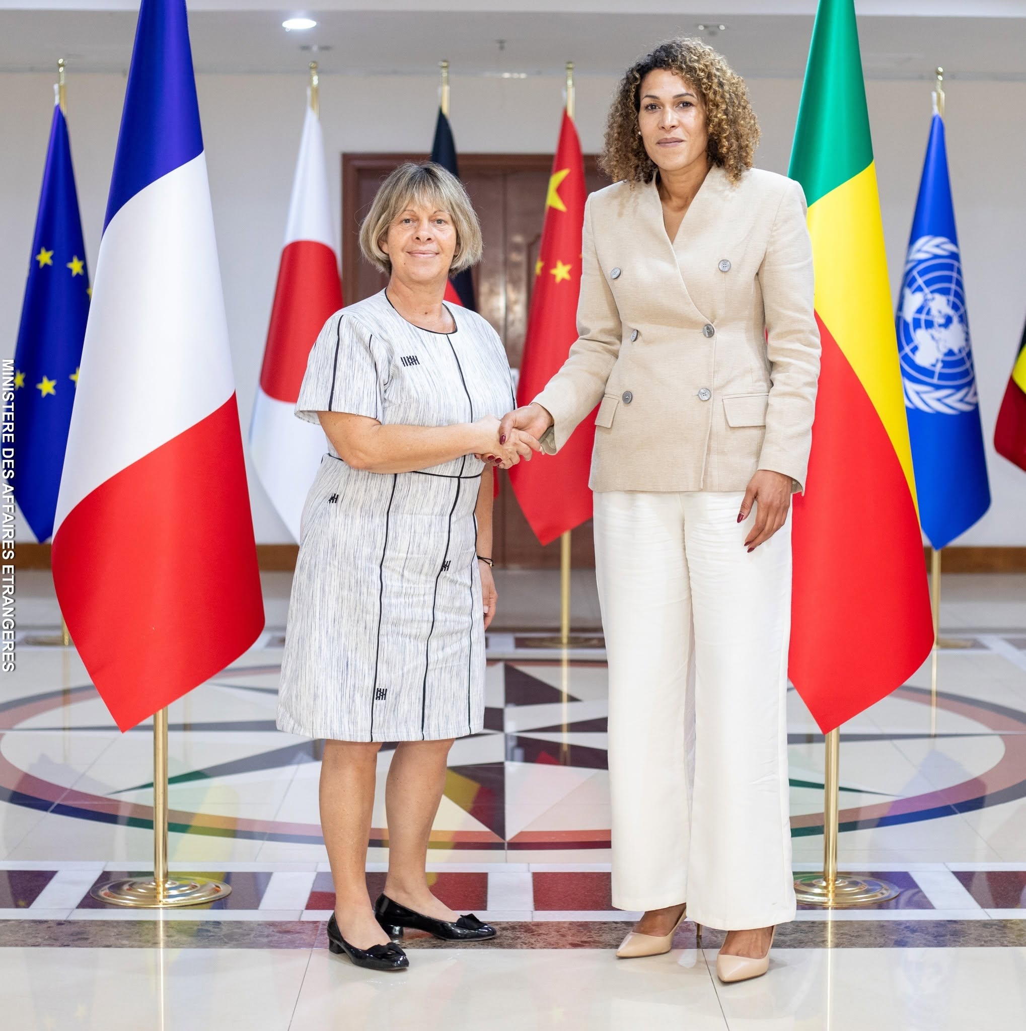 Affaires étrangères : Premiers échanges entre Corinne Amori Brunet et le corps diplomatique