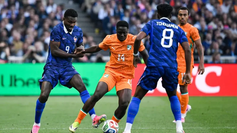Match de préparation : La Côte d’Ivoire renverse la France et envoie un message avant le Mondial