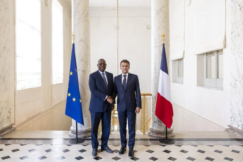 A l’Élysée, Macky Sall et Emmanuel Macron plaident pour une Onu plus représentative