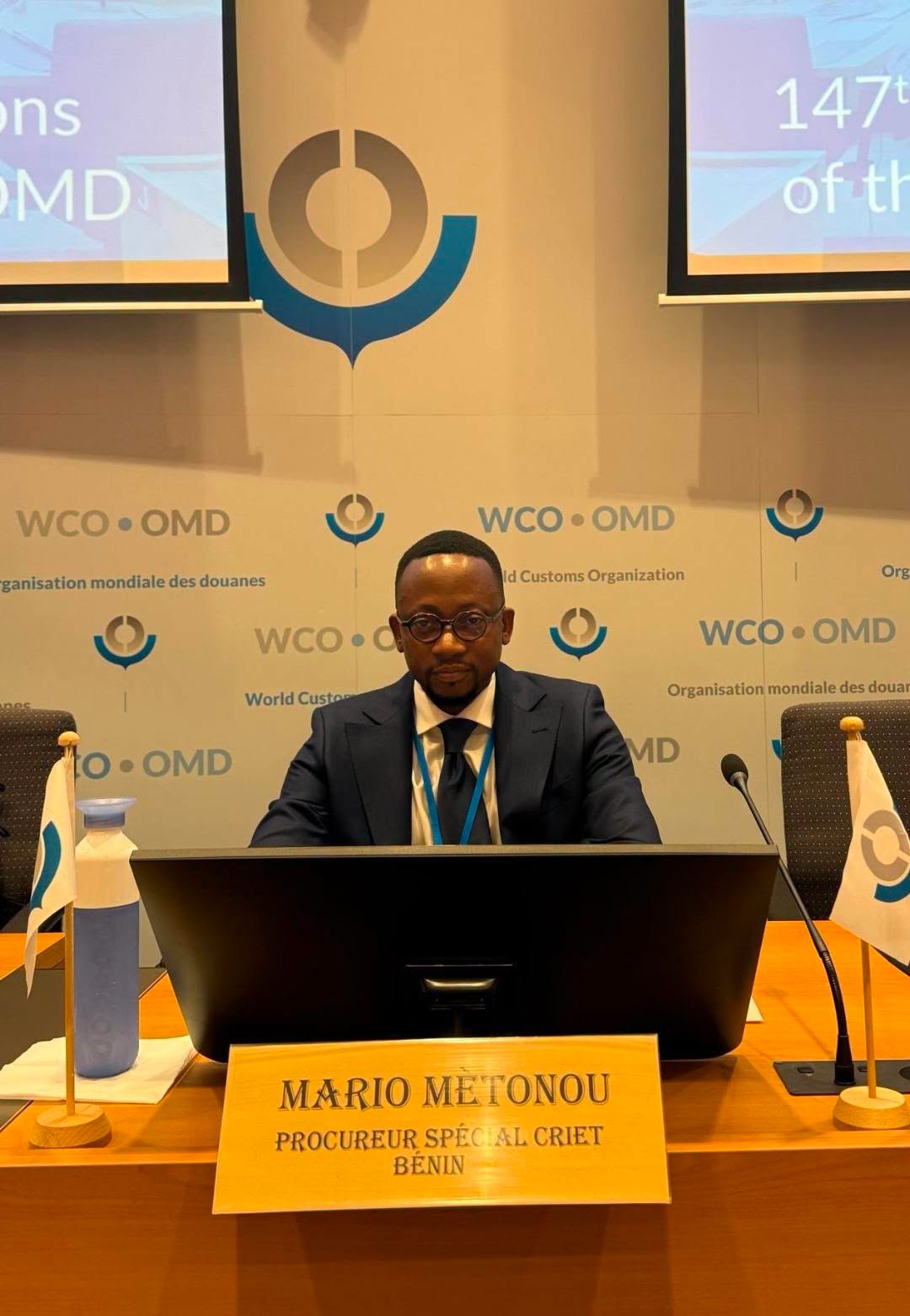 Coopération internationale: Mario Mètonou porte l’expertise béninoise au Conseil mondial des douanes