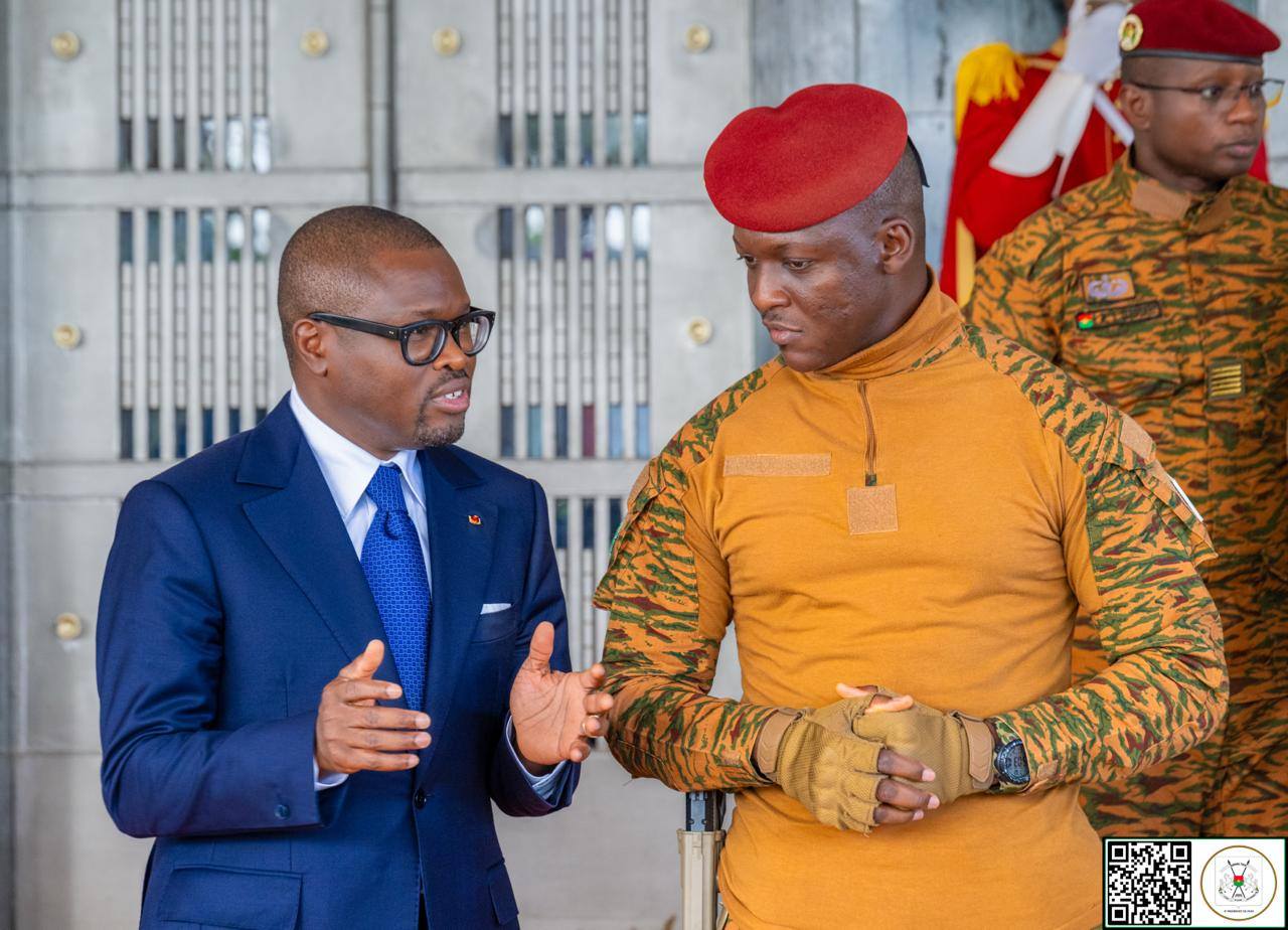 Wadagni chez Traoré: Communication de la présidence du Faso
