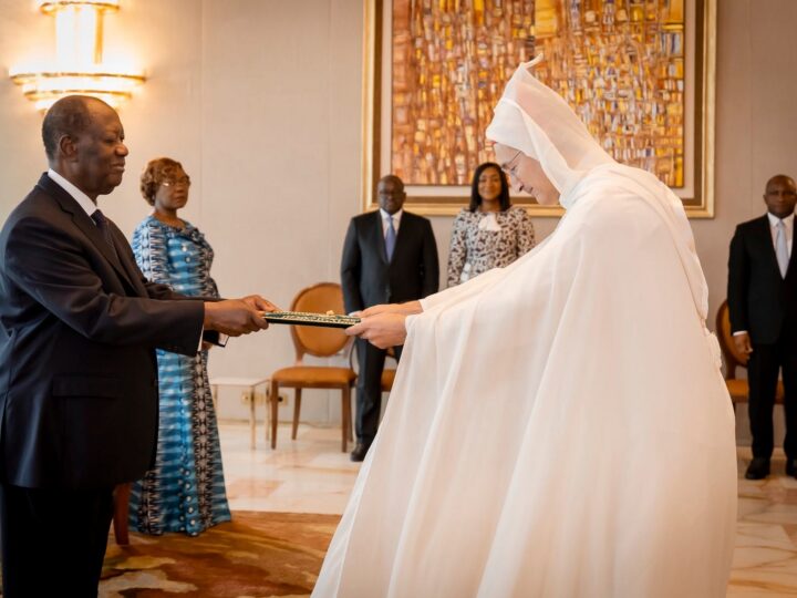 Côte d’Ivoire : Six nouveaux ambassadeurs s’engagent à renforcer la coopération