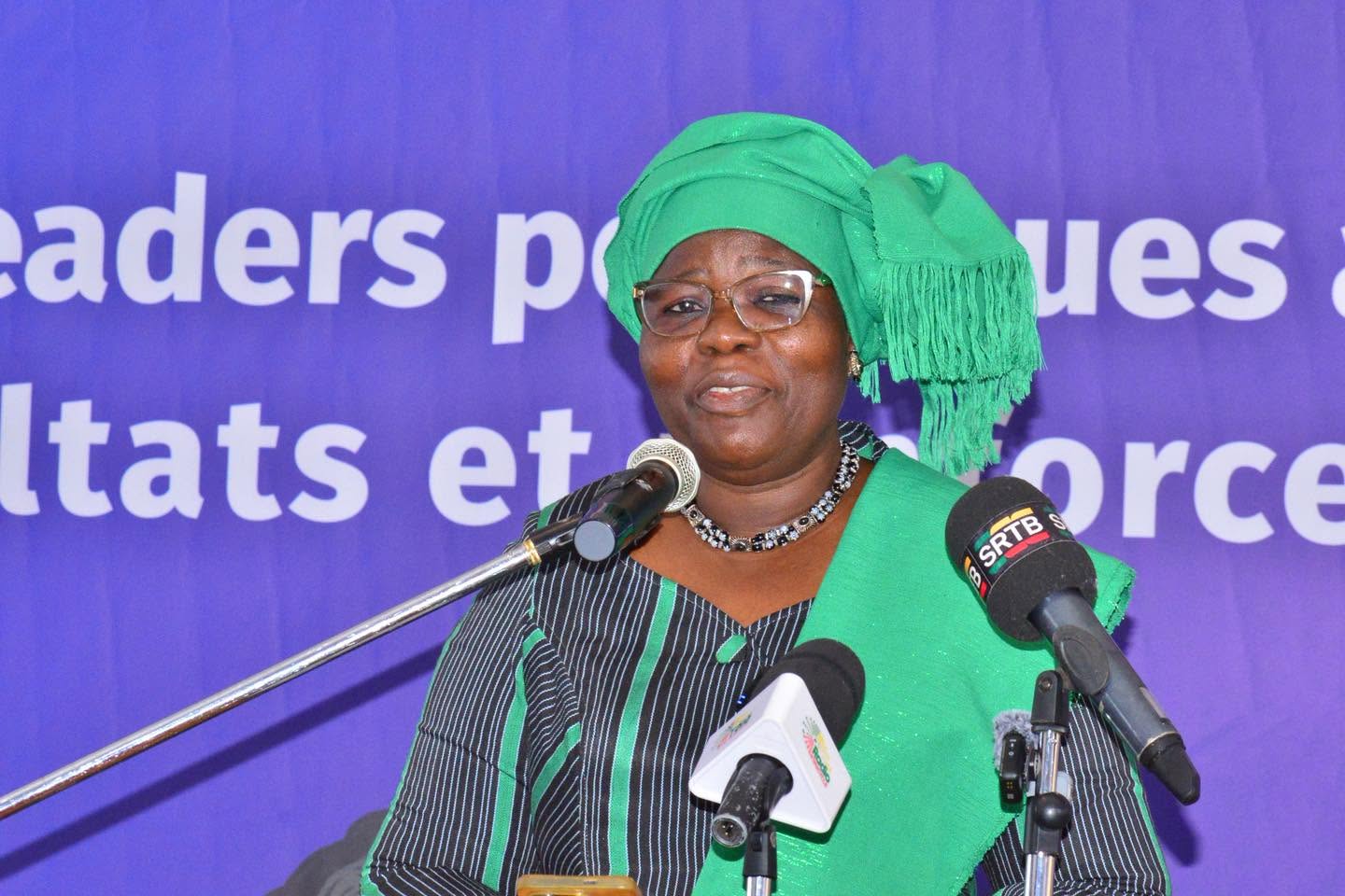Leadership politique féminin : Mariam Chabi Talata appelle les femmes à transformer les mandats