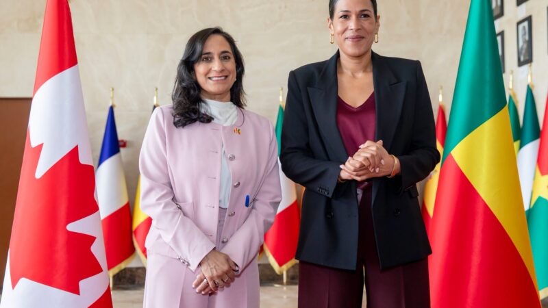 Coopération bilatérale: Le Bénin et le Canada renforcent leur partenariat