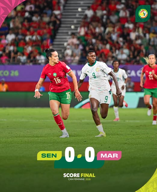 CAN Féminine Maroc 2026 : Le Sénégal tenu en échec par le Maroc