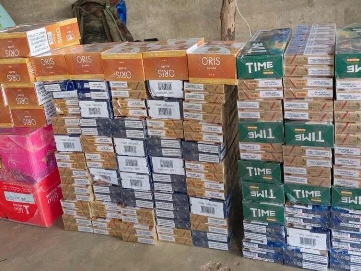 Trafic illicite : les Douanes béninoises saisissent près de 20 000 paquets de cigarettes et 496 kg de médicaments