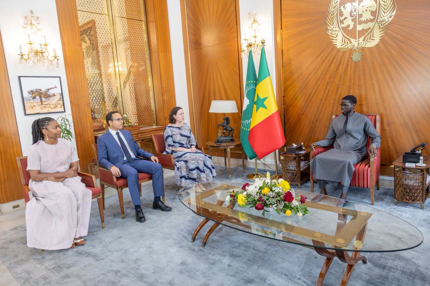 Sénégal : Bassirou Diomaye Faye échange avec la mission du FMI