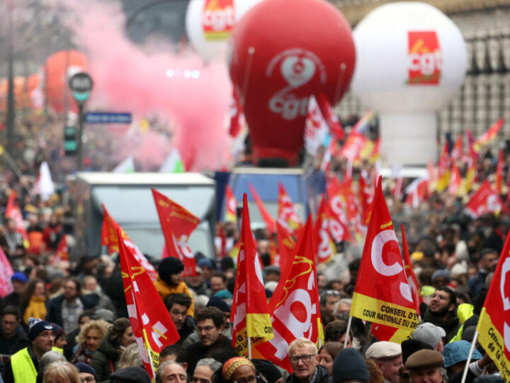 France : Les fonctionnaires en grève