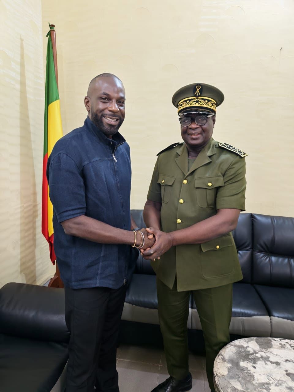 Projets culturels et communautaires : Gilbert Déou Malè échange avec Lionel Talon