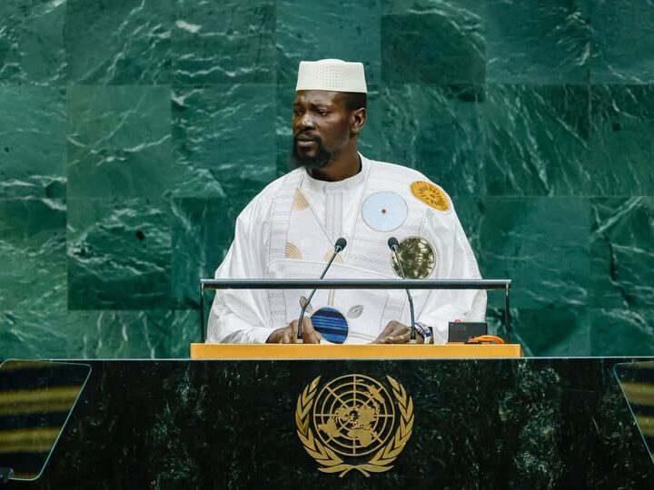 A l’ONU, Mamadi Doumbouya plaide pour une Afrique maîtresse de ses choix