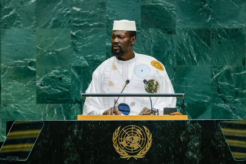 A l’ONU, Mamadi Doumbouya plaide pour une Afrique maîtresse de ses choix