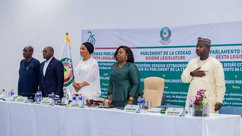 Cedeao :  Le Parlement adopte son plan de travail et son budget pour 2027