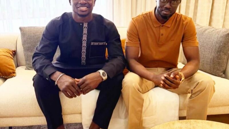 Sadio Mané reçu par Bassirou Diomaye Faye autour du projet SM10 AGRO